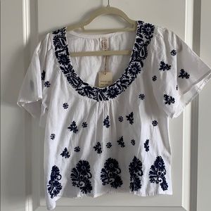 Raga embroidered top